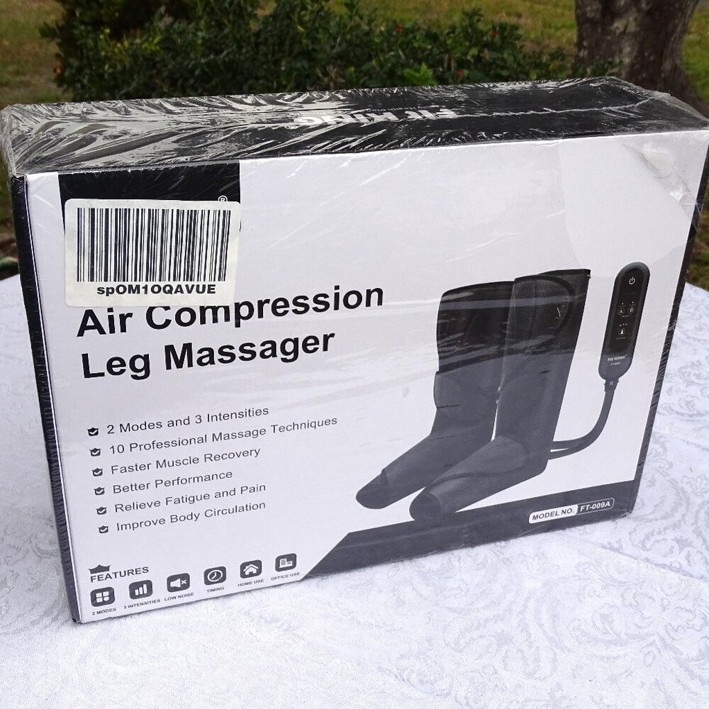 Fit King Air Compression Leg Massager New